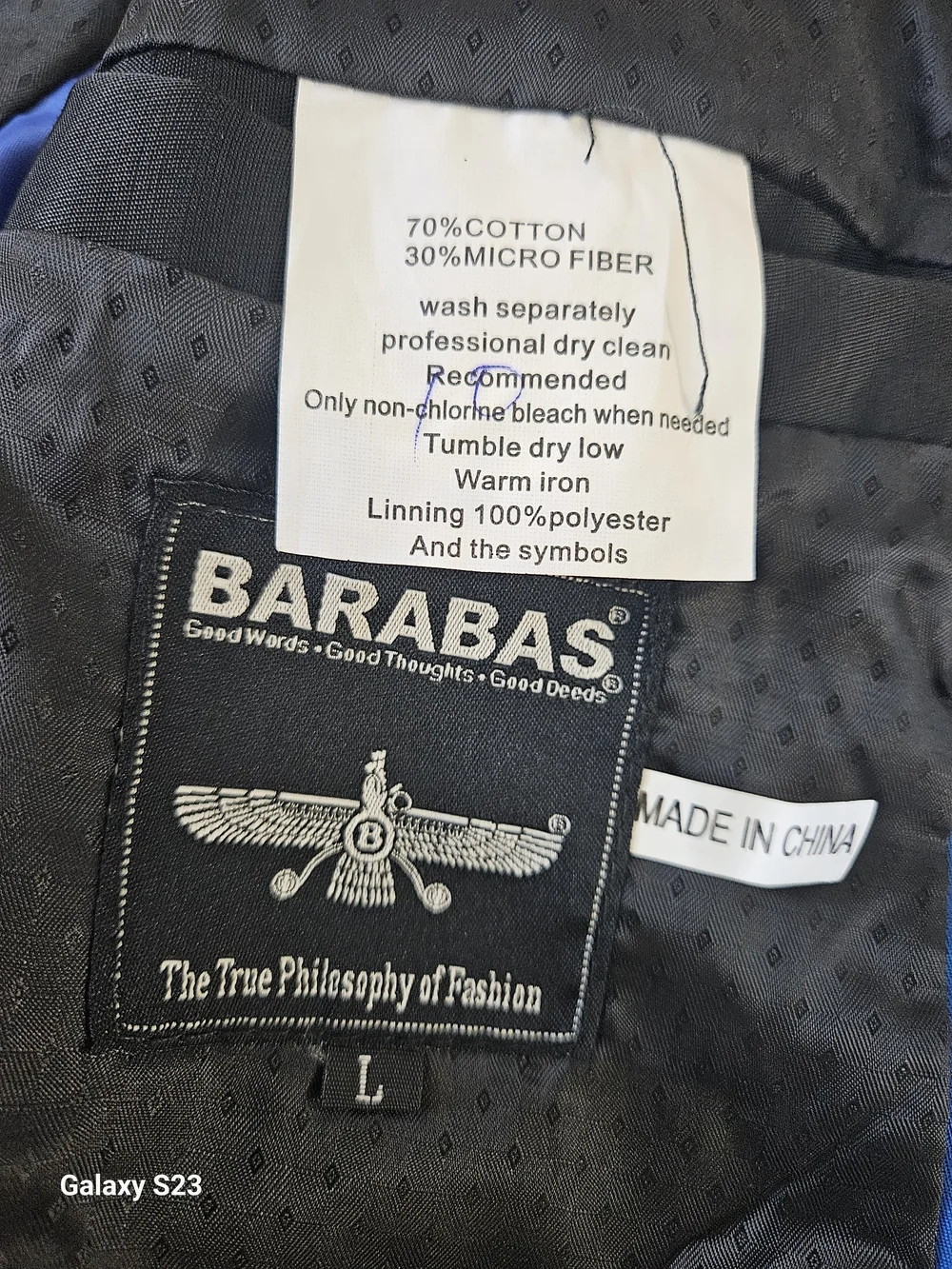 Barabas sleek black